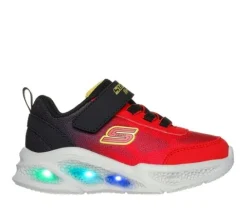 Skechers buty dziecięce Meteor-Lights - Krendox 401495N RDBK red 22