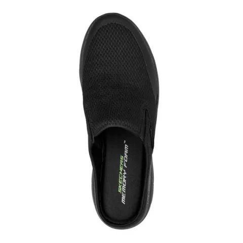 Skechers męskie czarne klapki Summits Vindicator 232296 BBK black 43