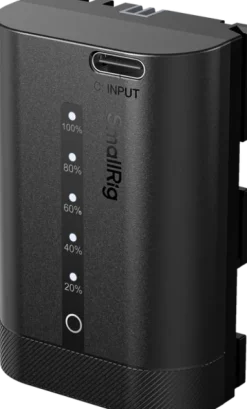 SmallRig 5298 Akumulator do aparatu fotograficznego USB-C z wyświetlaczem