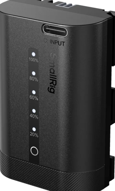 SmallRig 5298 Akumulator do aparatu fotograficznego USB-C z wyświetlaczem