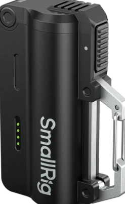 SmallRig 6091 Powerbank 10000mAh z 2 Akumulatorami Ładowarka USB-C Czarny