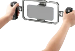 SmallRig 4121 Zestaw Vlogowy do Smartfona Klatka Cage + 2 Uchwyty