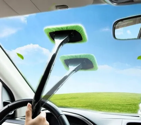 SMART GLASS CLEANER - UNIWERSALNA MYJKA Z MIKROFIBRĄ DO SZYB AUTA DO PARY