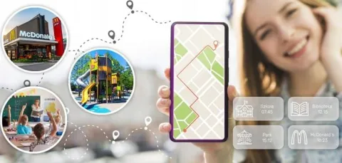 Smartwatch ZEGAREK dla dzieci Denmen gps lokalizacja funkcja dzwonienia