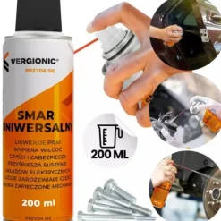 Smar wielofunkcyjny 200 ml VERGIONIC aerozol odrdzewiacz
