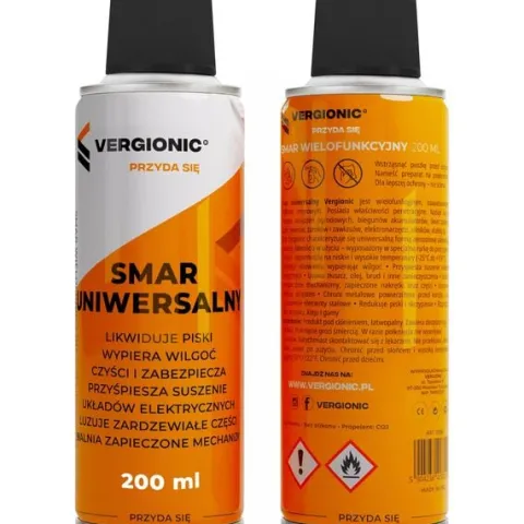 Smar wielofunkcyjny 200 ml VERGIONIC aerozol odrdzewiacz