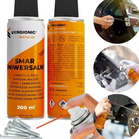 Smar wielofunkcyjny 200 ml VERGIONIC aerozol odrdzewiacz