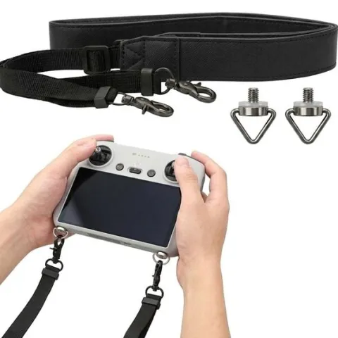 Smycz na Szyję Pasek Uchwyt do Kontrolera Pilota DJI RC 2 RC 5PRO Czarny
