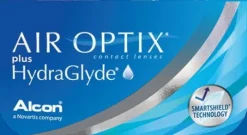 Soczewki kontaktowe Air Optix Plus HydraGlyde, 3 szt. -1.75