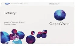 Soczewki miesięczne Biofinity, 3 szt. -2.25
