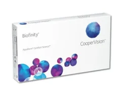 Soczewki miesięczne Biofinity, 3 szt. -2.25