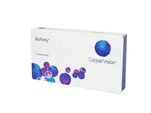 Soczewki miesięczne Biofinity, 3 szt. -2.25