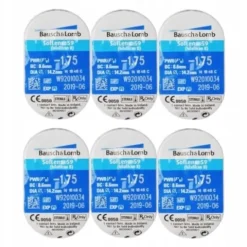 Soczewki SOFLENS 59 6 szt. BC 8.6 moc -1,75