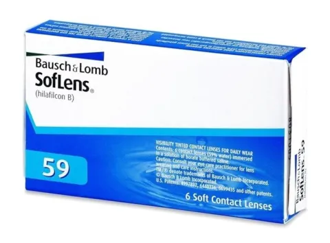 Soczewki SOFLENS 59 6 szt. BC 8.6 moc -1,75