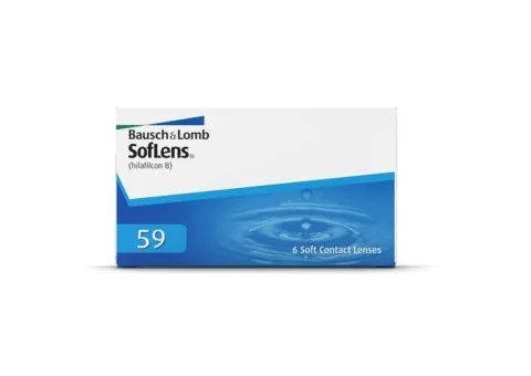 Soczewki SOFLENS 59 6 szt. BC 8.6 moc -1,75