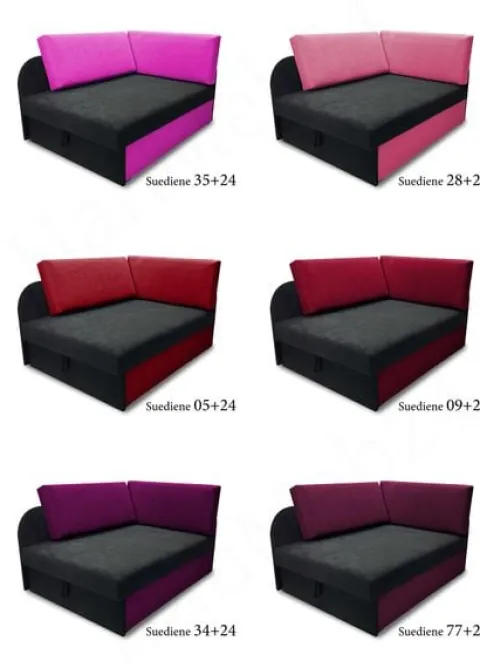 Sofa Kubuś łóżko amerykanka narożnik funkcja spania