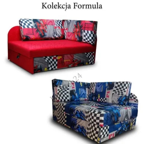 Sofa Kubuś łóżko amerykanka narożnik funkcja spania