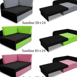 Sofa Kubuś łóżko amerykanka narożnik funkcja spania