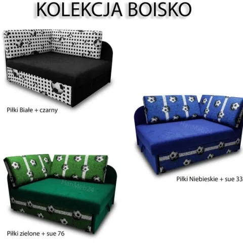 Sofa Kubuś łóżko amerykanka narożnik funkcja spania