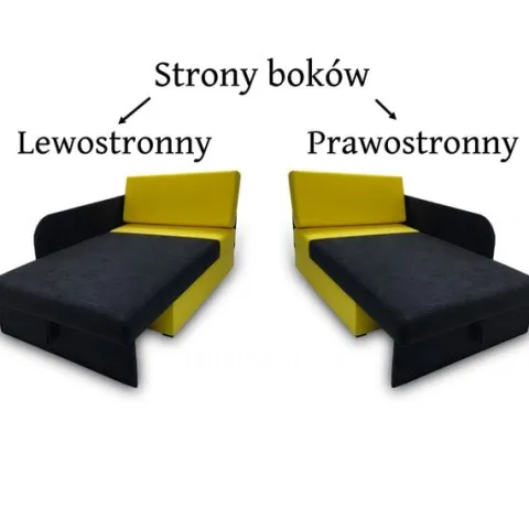 Sofa Kubuś łóżko amerykanka narożnik funkcja spania