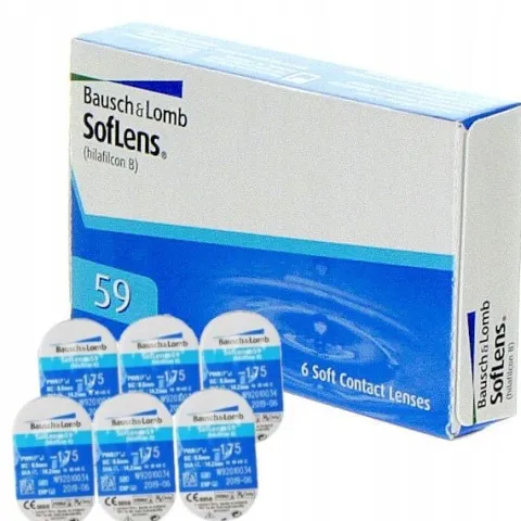 Soflens 59 - niezmącone spojrzenie moc -2,75