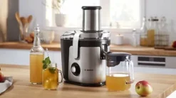Sokowirówka Bosch MES4010 1200W 3 stopnie prędkości Otwór XXL DripStop