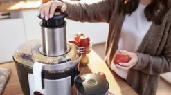 Sokowirówka Bosch MES4010 1200W 3 stopnie prędkości Otwór XXL DripStop