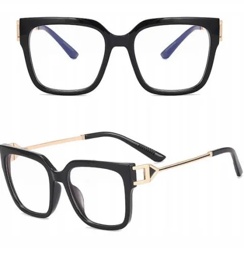 SOLIDNE Damskie Okulary Zerówki do KOMPUTERA Blue Light UV OPRAWKI Flexy OC