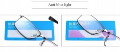 SOLIDNE Damskie Okulary Zerówki do KOMPUTERA Blue Light UV OPRAWKI Flexy OC