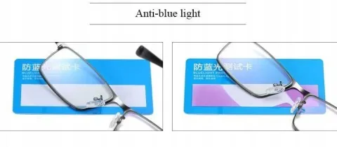 SOLIDNE Męskie Okulary Zerówki do KOMPUTERA Blue Light UV OPRAWKI Flexy