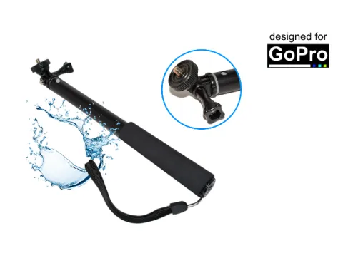 SOLIDNY DŁUGI MONOPOD WODOSZCZELNY Z BLOKADĄ DO GOPRO HERO 7 6 5 4 3+