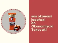 Sos japoński polewa do okonomiyaki takoyaki wegański topping słodko słony otafuku 300g