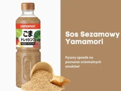 Sos sezamowy dressing dip sesame z prażonego sezamu Yamamori 500ML