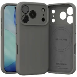 Spacecase Silicone Mag Iphone 17 Pro Gray