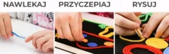 SPAGHETTI do ćwiczenia pisania zabawka sensoryczna