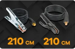 SPAWARKA INWERTOROWA INWERTEROWA LCD MMA IGBT HOT START ANTI STICK MASKA