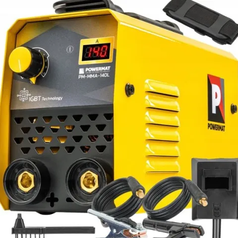 SPAWARKA INWERTOROWA INWERTEROWA LCD MMA IGBT HOT START ANTI STICK MASKA