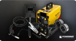 SPAWARKA INWERTOROWA MIGOMAT FCAW FLUX MMA TIG-LIFT 180A SYNERG PM-PAS-180L