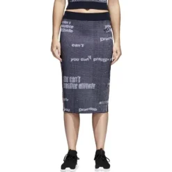 Spódnica Adidas Originals Graphic Skirt damska midi ołówkowa 34