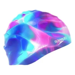 SPEEDO CZEPEK SLOGAN PRT CAP AU/AF/AM LIGHT PURPLE/PURPLE 8-08385003