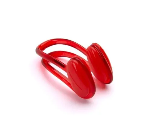 SPEEDO KLIPS NA NOS UNIVERSAL NOSECLIP CLEAR RED