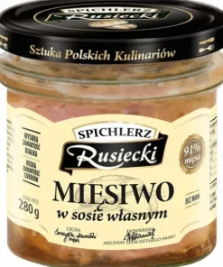 SPICHLERZ RUSIECKI MIĘSIWO W SOSIE WŁASNYM 280G