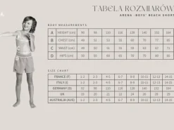 Spodenki chłopięce na basen kąpielówki szorty plaża Boxer Arena 140 (10-11)