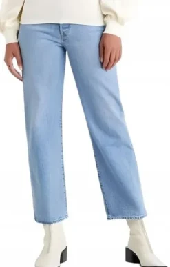 Spodnie Jeansy LEVI'S Ribcage Straight Ankle 24x27
