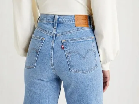 Spodnie Jeansy LEVI'S Ribcage Straight Ankle 24x27