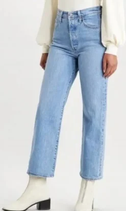 Spodnie Jeansy LEVI'S Ribcage Straight Ankle 24x27