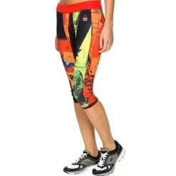 Spodnie 3/4 Reebok CrossFit Primed damskie dwustronne legginsy getry treningowe XS