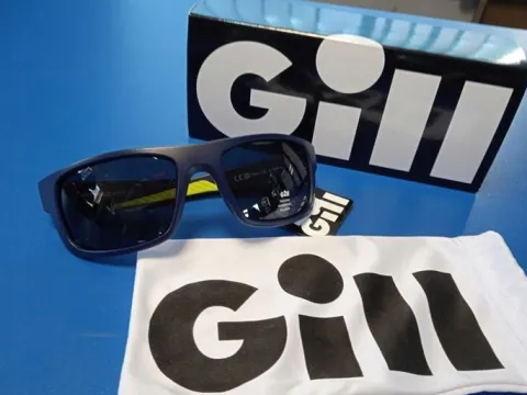 sportowe OKULARY PRZECIWSŁONECZNE PURESUIT NIEBIESKIE pływające polaryzacja