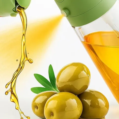 Spryskiwacz szklany do oliwy oleju octu dozownik w sprayu rozpylacz 470 ml