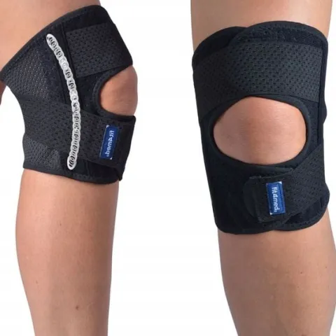 Stabilizator Kolana Orteza Opaska na Kolano Rzepki Stawu Kolanowego Sztywny